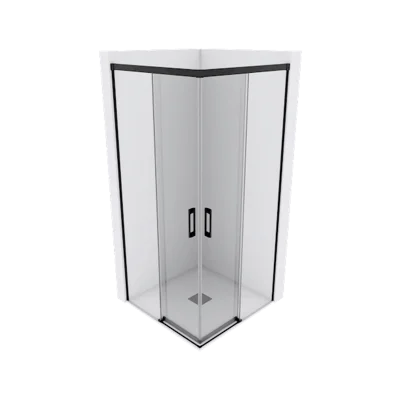 Mampara de ducha en ángulo (esquina)