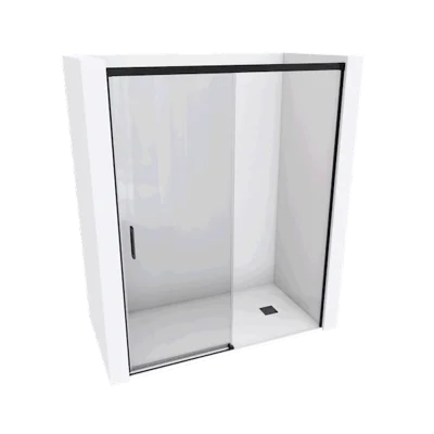 Mampara de ducha frontal una puerta