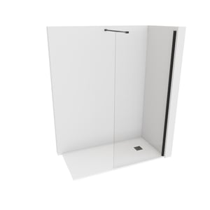 Mampara de ducha fija