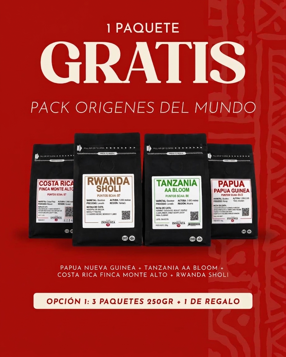 Pack Orígenes Vuelta al Mundo 4x250gr