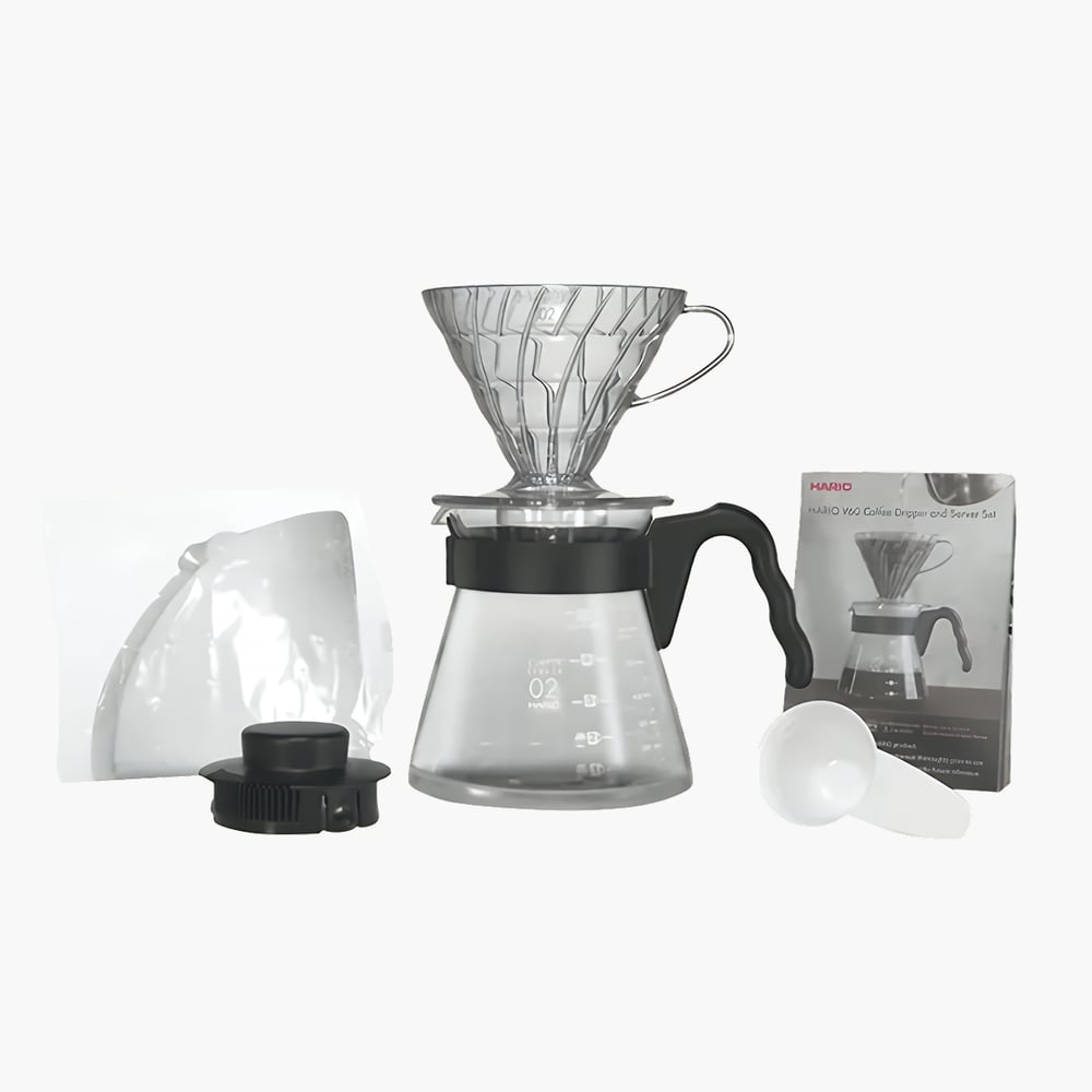 Cafetera goteo Kit Hario v60 02