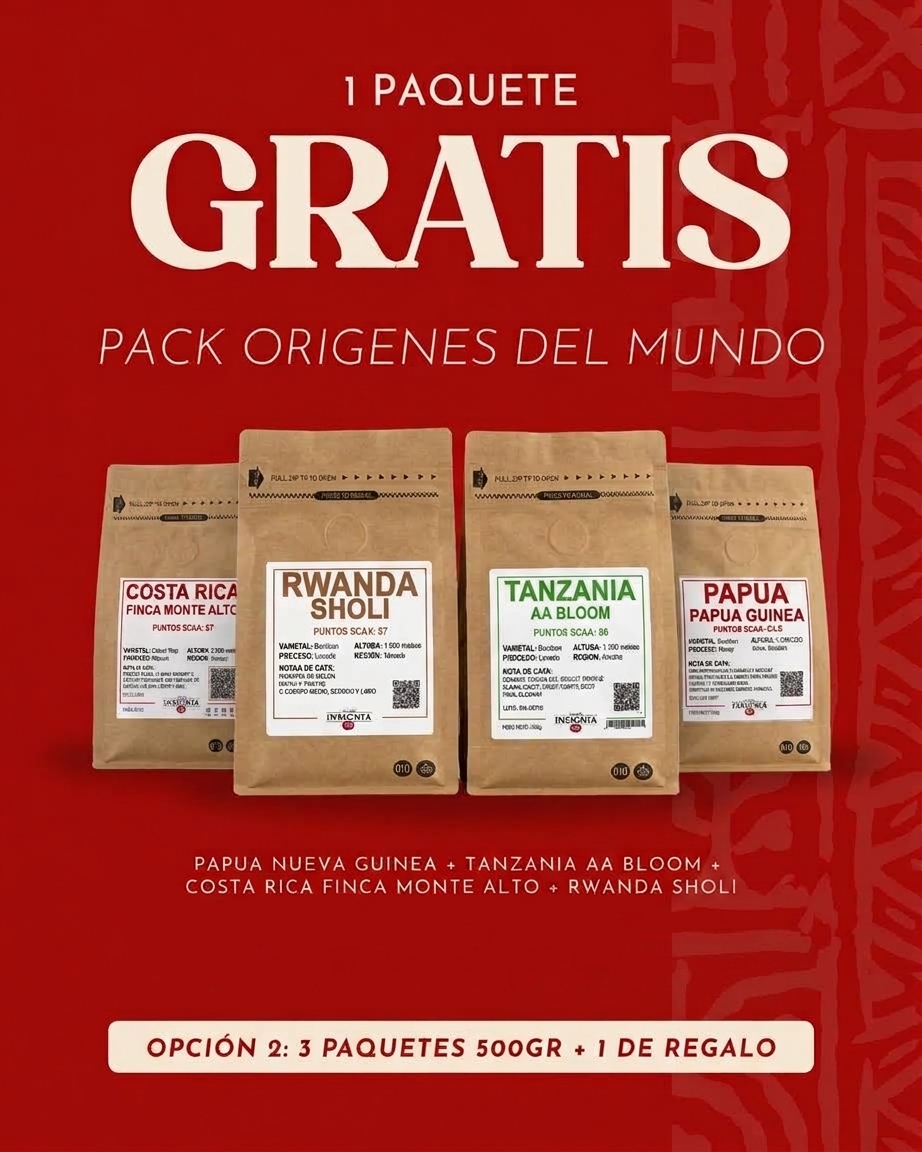 Pack Orígenes Vuelta al Mundo 4x500gr