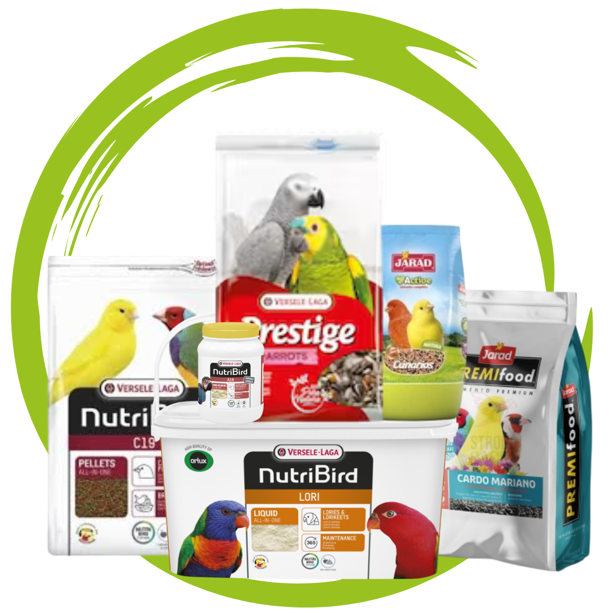 Comida para pájaros