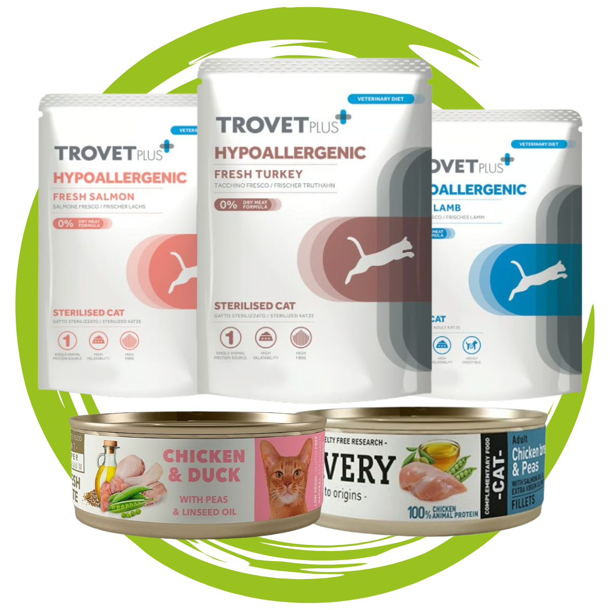 Comida húmeda gatos