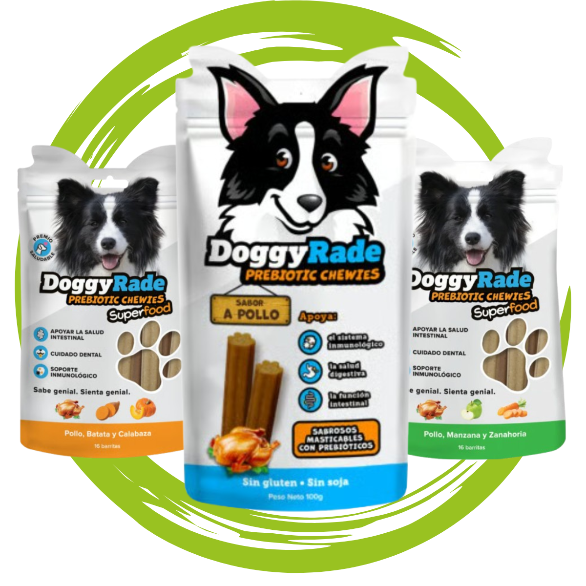 Golosinas masticables perros