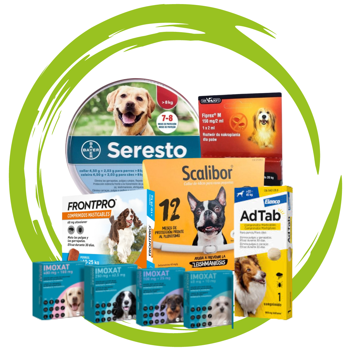 Antiparasitarios perros