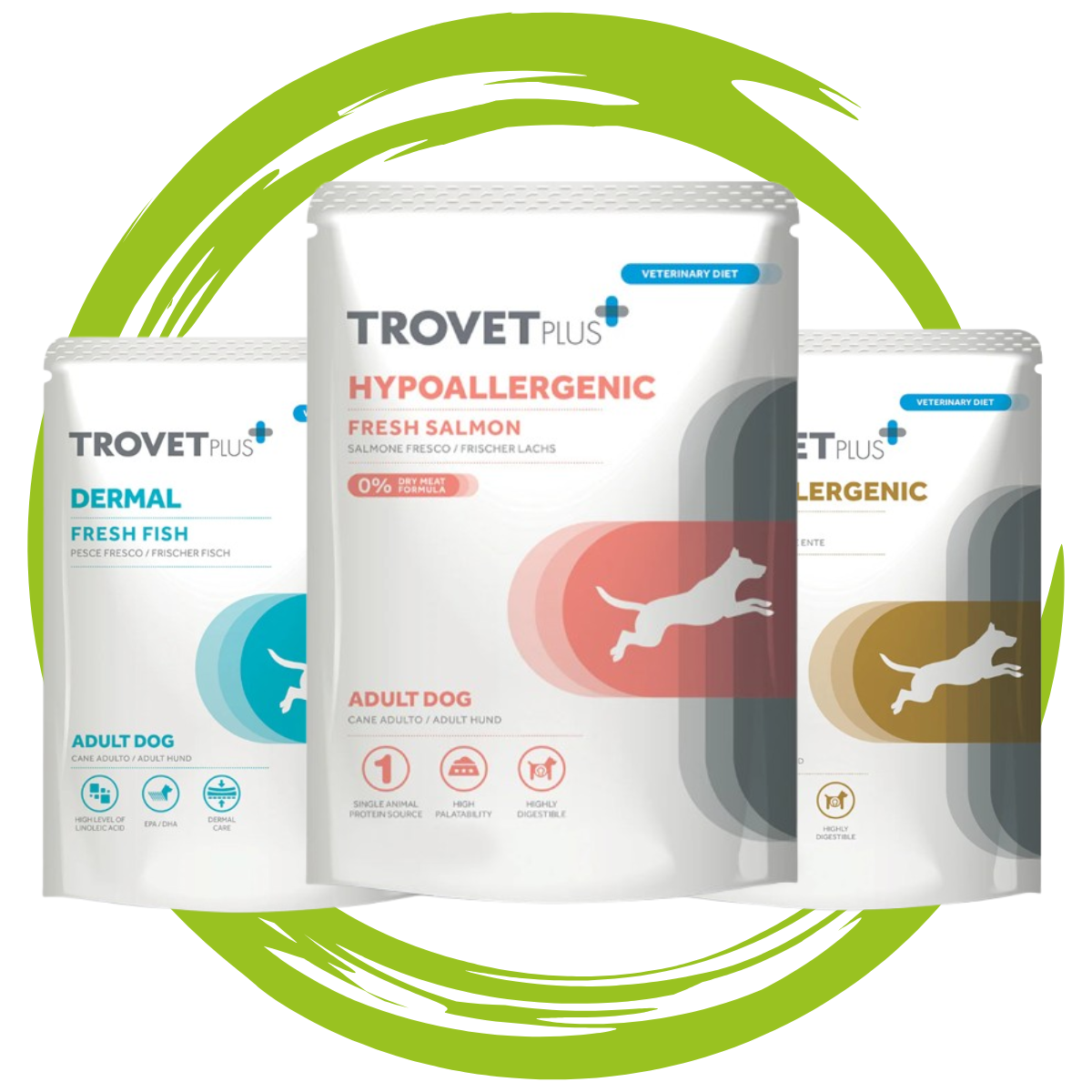 Comida húmeda dietas veterinarias perros