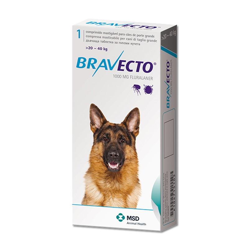 BRAVECTO 1000 MG 1 COMP (20-40 KG)