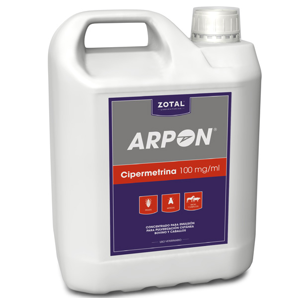 ARPON CIPERMETRINA 100 MG/ML 5 L