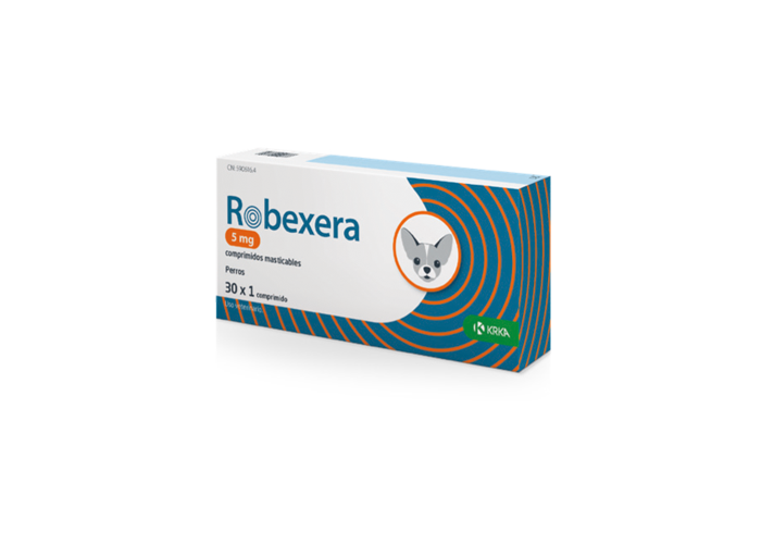 ROBEXERA 5MG 30 COMPRIMIDOS MASTICABLES PARA PERROS