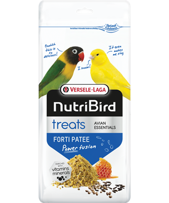 Nutribird Treats Forti Patee | Complemento de Dieta de Cualquier Ave 250 g