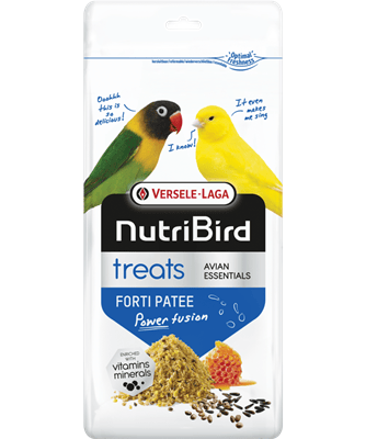 Nutribird Treats Forti Patee | Complemento de Dieta de Cualquier Ave 250 g