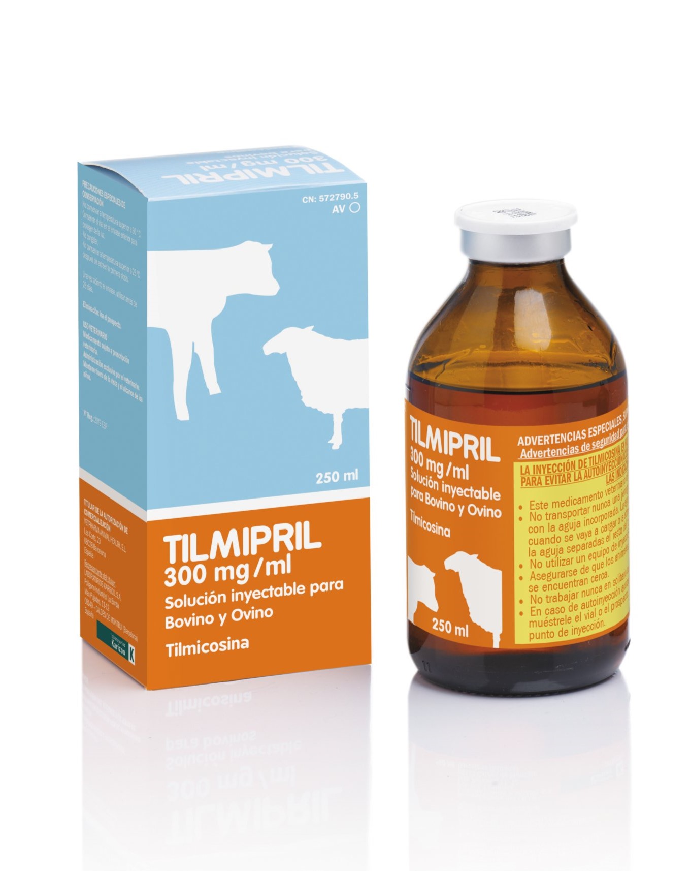 TILMIPRIL 300 MG/ML SI BOVINOS 250 ML (AV)