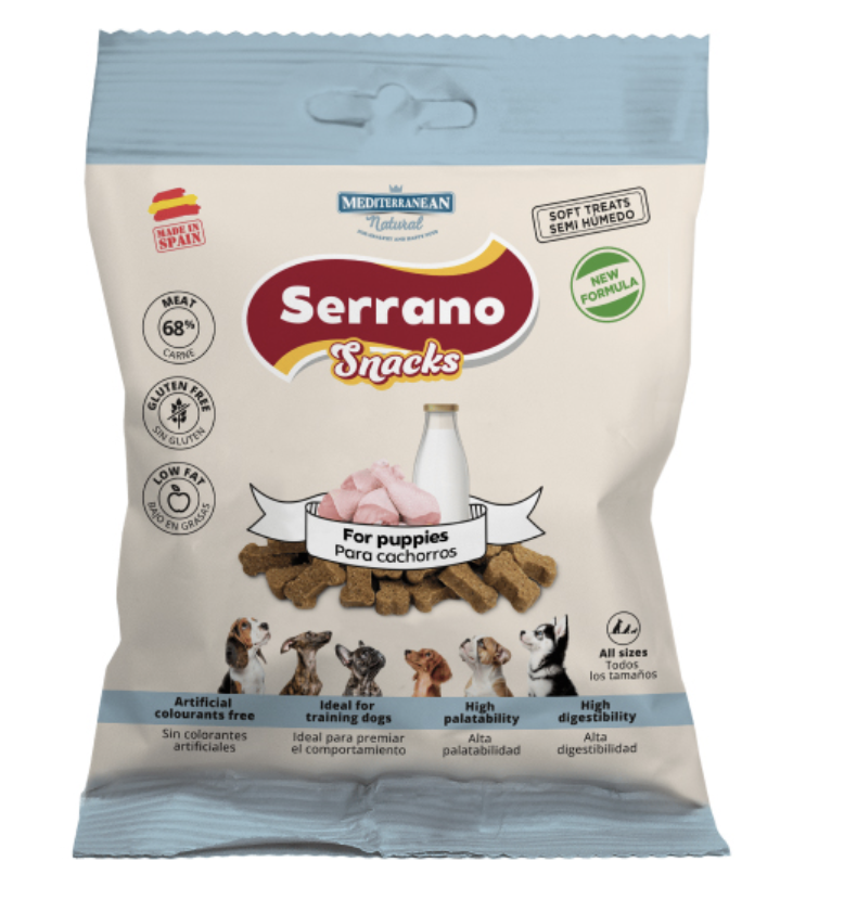 Serrano Snacks | Snack para Cachorros | 85 g