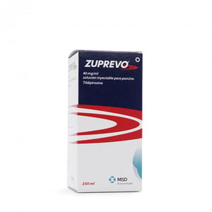 ZUPREVO 40 MG/ML SOL INY PORCINO, 250ml