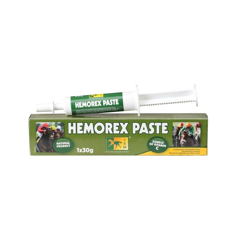 Hemorex Pasta 30 g TRM – Suplemento Energético y Hematológico para Caballos

