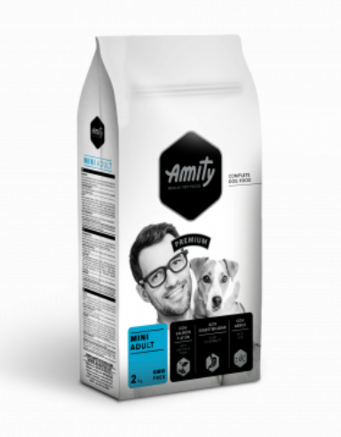 AMITY PREMIUM SALMON & TUNA ADULT MINI 2 KG