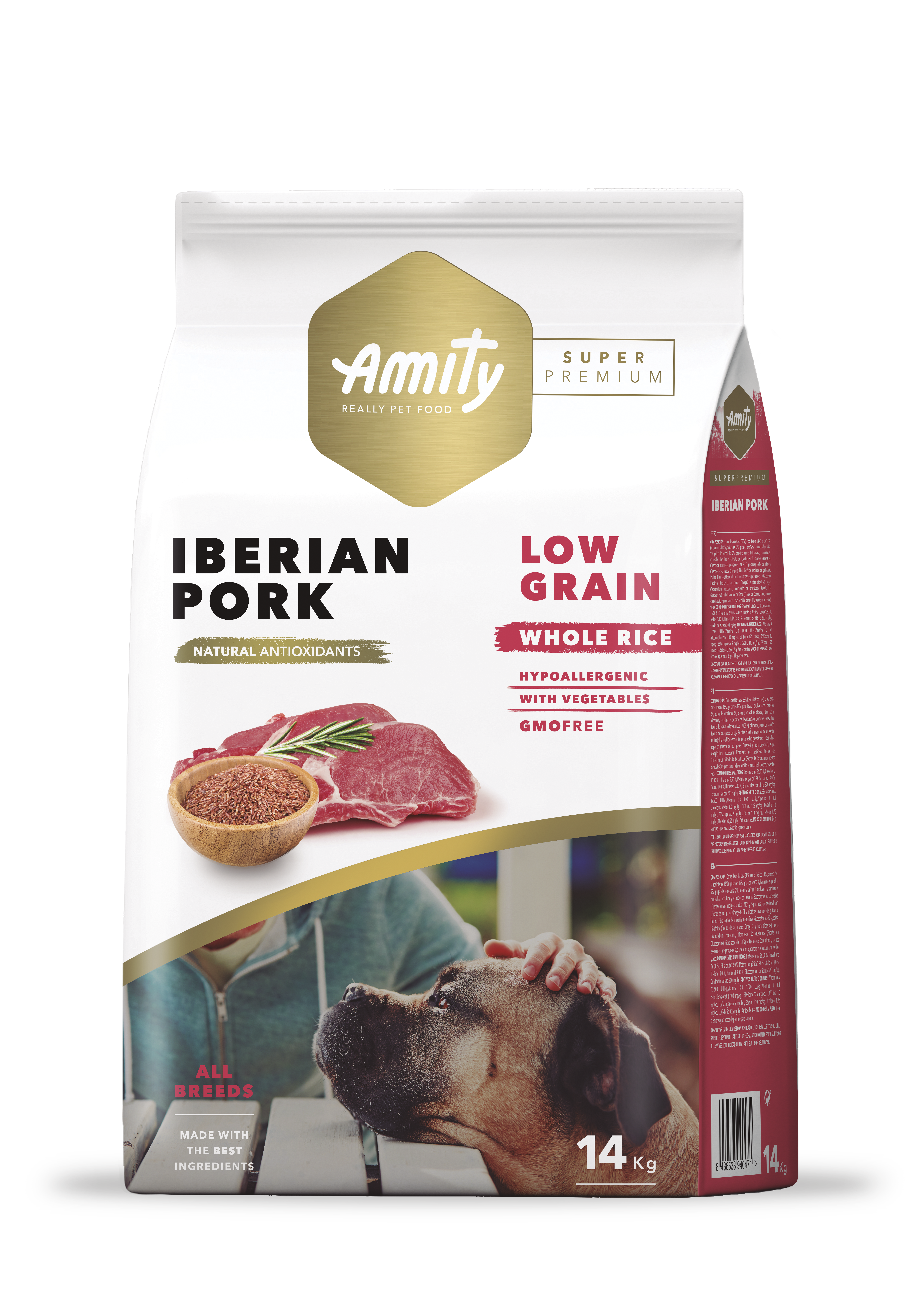 AMITY SUPER PREMIUM IBERIAN PORK ADULTOS 14 KGS