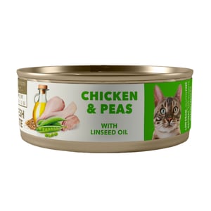 LATA AMITY CAT CHICKEN & PEAS 80 Gr