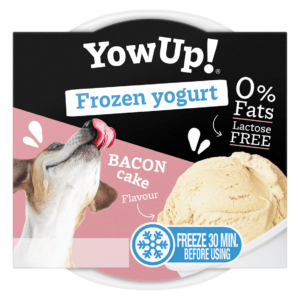 Yowup! Yogur Helado Sabor Bacon Cake Para Perros Y Gatos 12X110 Gr