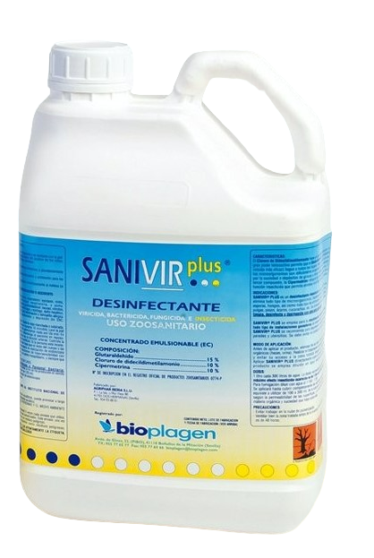 BIOPLAGEN SANIVIR SECURE DESINFECTANTE 5 L