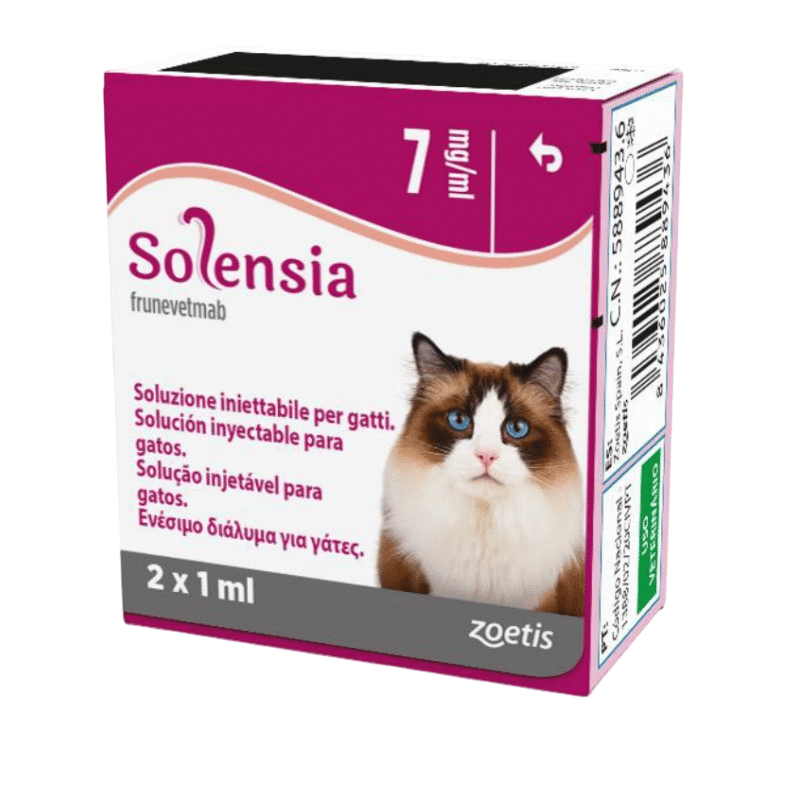 SOLENSIA 7MG/G SI GATOS 2 VIALES