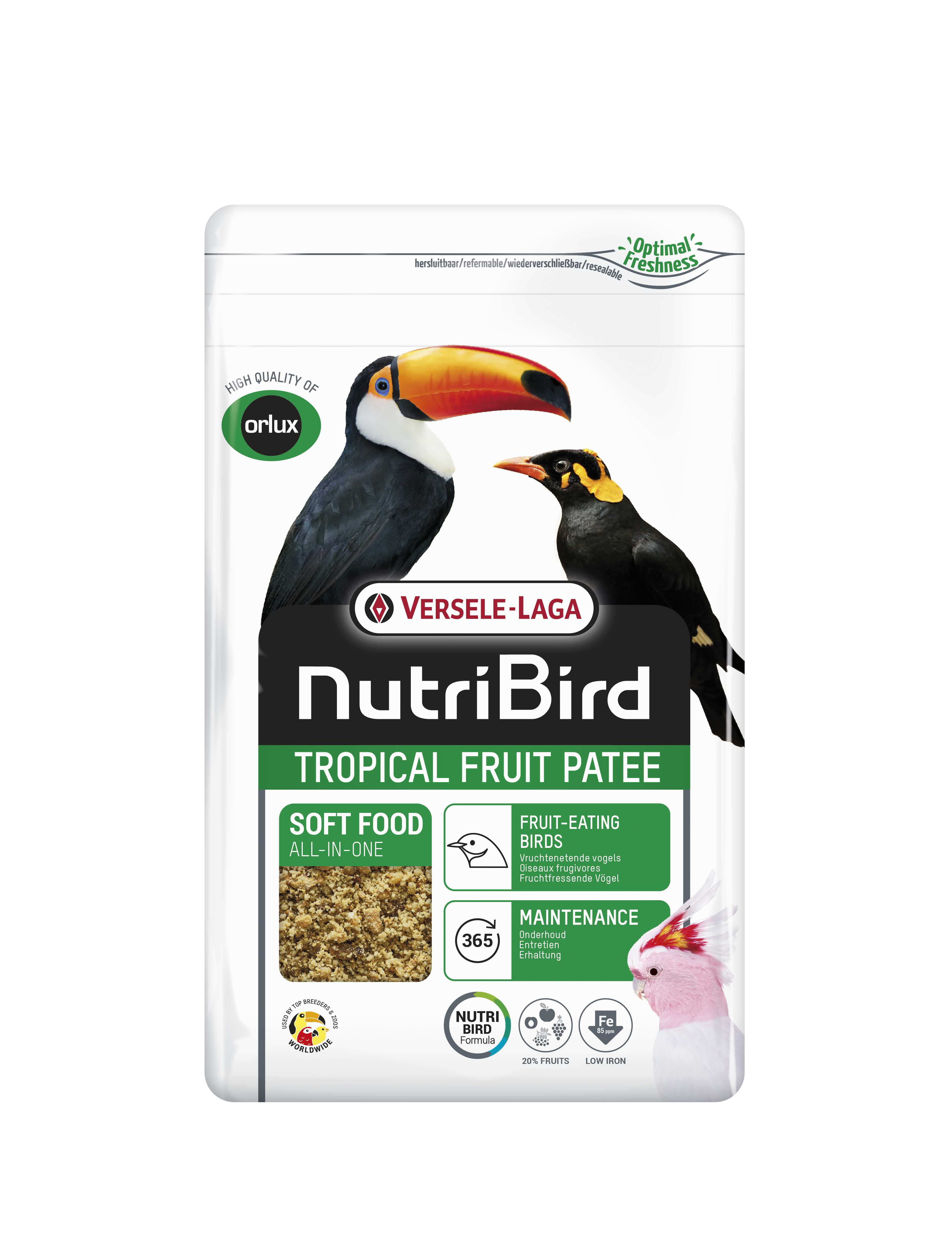 NUTRIBIRD TROPICAL FRUIT PATEE 1 KG