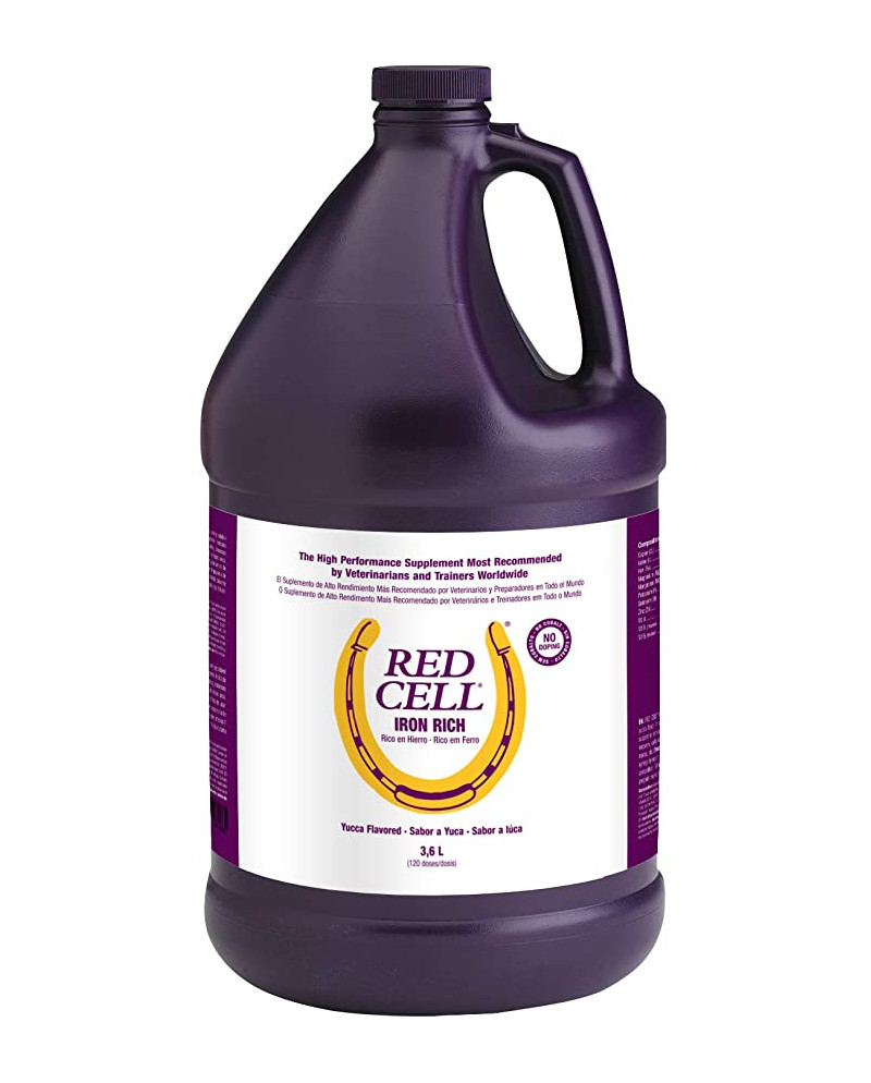 Suplemento Multivitamínico y Energético para Caballos VetNova Red Cell 3,6 L – Alto Rendimiento y Vitalidad