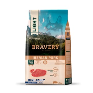 BRAVERY IBERIAN PORK MINI ADULT LIGHT SMALL BREEDS 2 KG