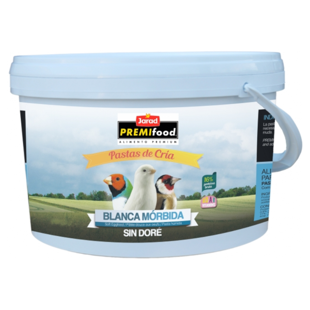 "PASTA JARAD PREMIFOOD BLANCA MORBIDA 3,5 Kg ""SIN DORÉ"""