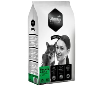 AMITY PREMIUM CHICKEN & RICE CATS 1,5 KGS