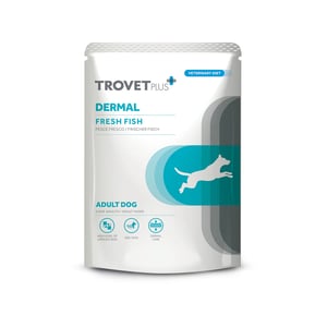 TROVET PLUS POUCH DOG DERMAL 100 GR