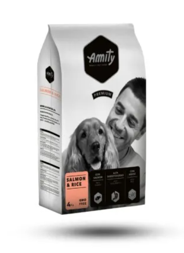 AMITY PREMIUM SALMON & RICE 4 KGS
