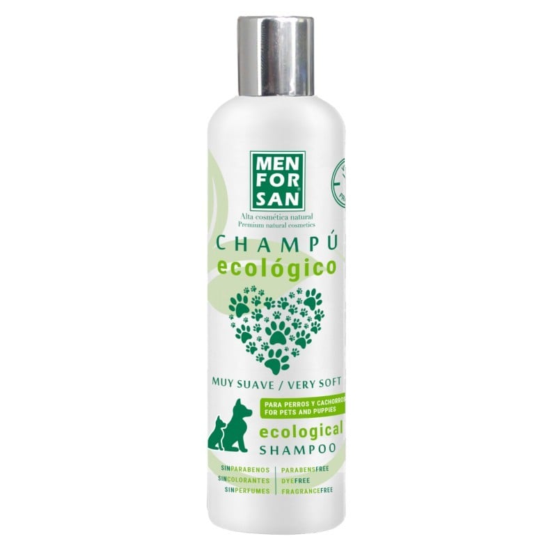 MENFORSAN CHAMPU ECOLOGICO MUY SUAVE PERROS Y CACHORROS 1000 ML