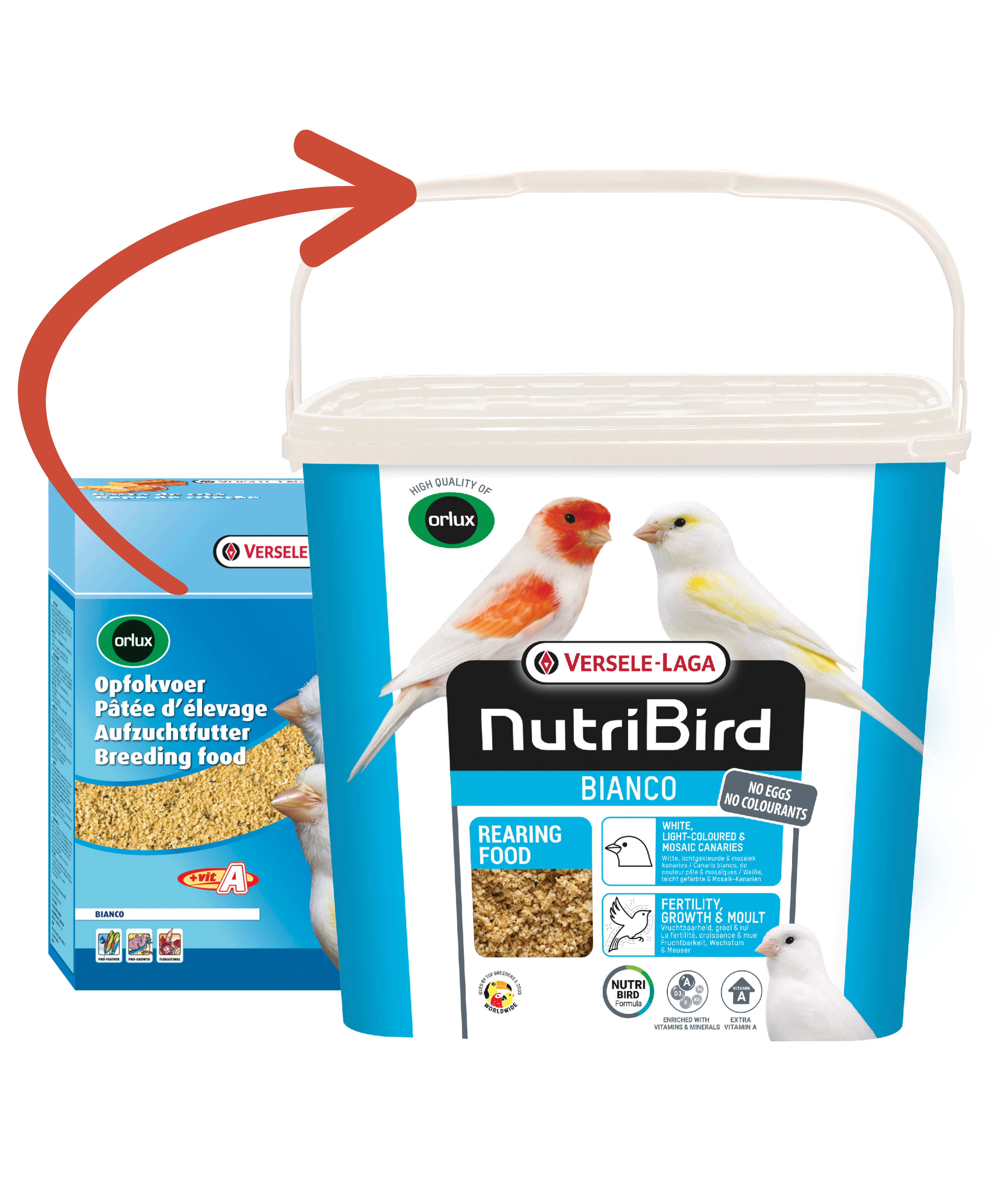 Nutribird Bianco Rearing Food | Pasta de Cría 4 kg