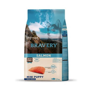 BRAVERY SALMON MINI PUPPY SMALL BREED 2KG