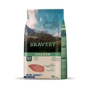 BRAVERY CHICKEN MINI ADULT SMALL BREEDS 2 KG