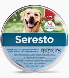 Seresto Collar Antiparasitario Para perros grandes 70 Cm >8 Kg