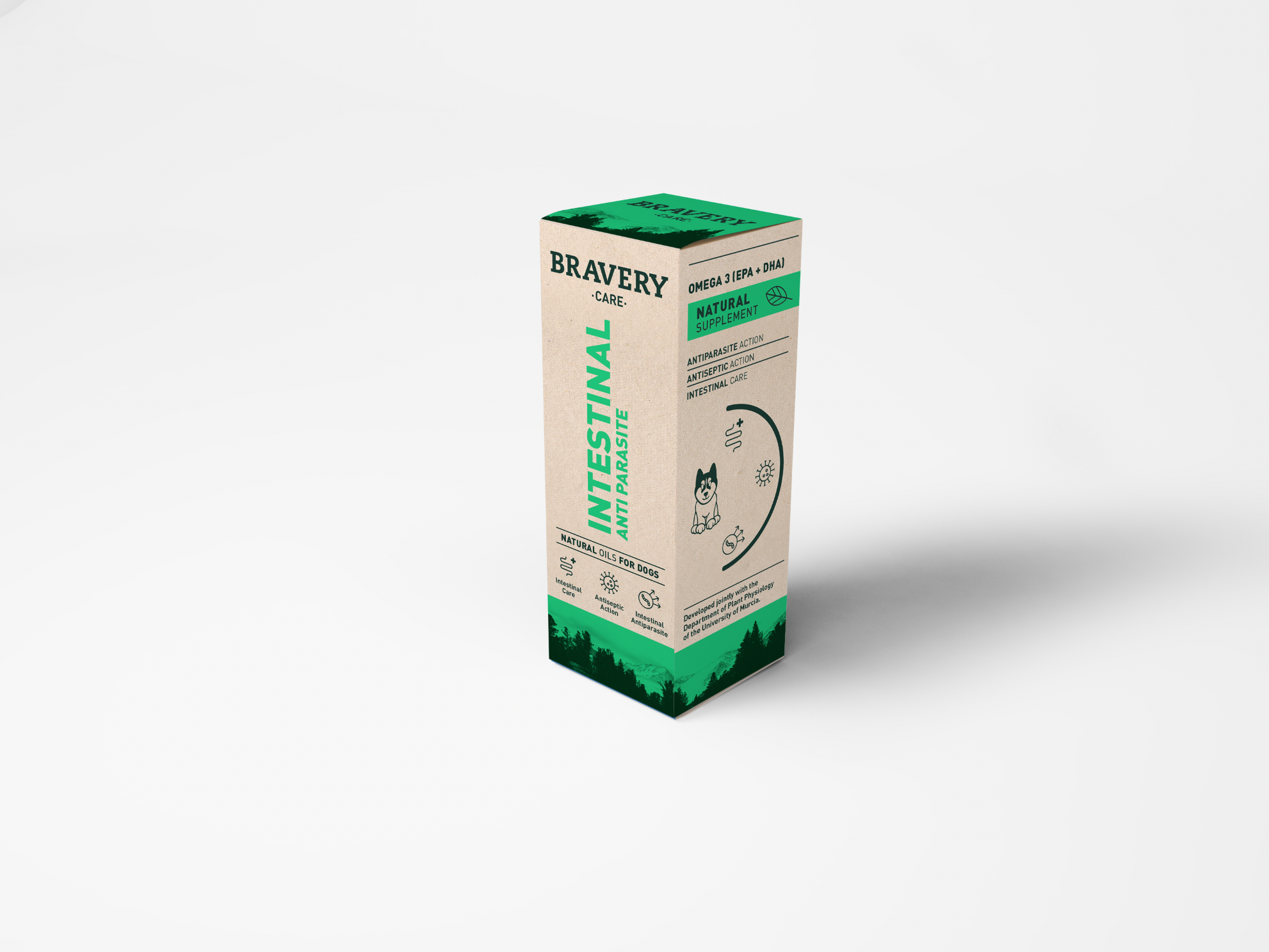 Aceite antiparasitario para perros Bravery Care Oil – Protege piel, pelaje y mejora la digestión