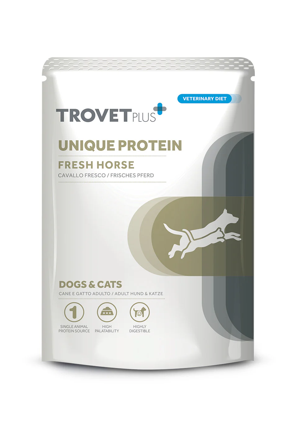 Trovet Unique Protein Caballo para Perros y Gatos – 300 g

