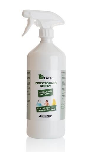 Insectornis Spray para Aves 1L – Repelente Natural contra Insectos y Ácaros