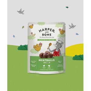 HARPER & BONE POUCH CAT ADULT FLAVOURS FARM Pollo y Pavo 85 G