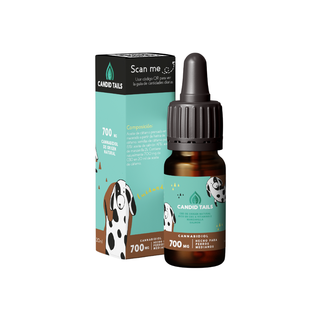 PETIBIDIOL CBD ACEITE PERROS MEDIANOS 700 MG 20 ML