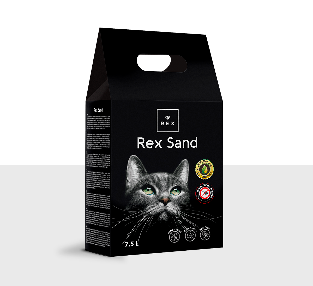 Arena Para Gatos 7,5 L Rex