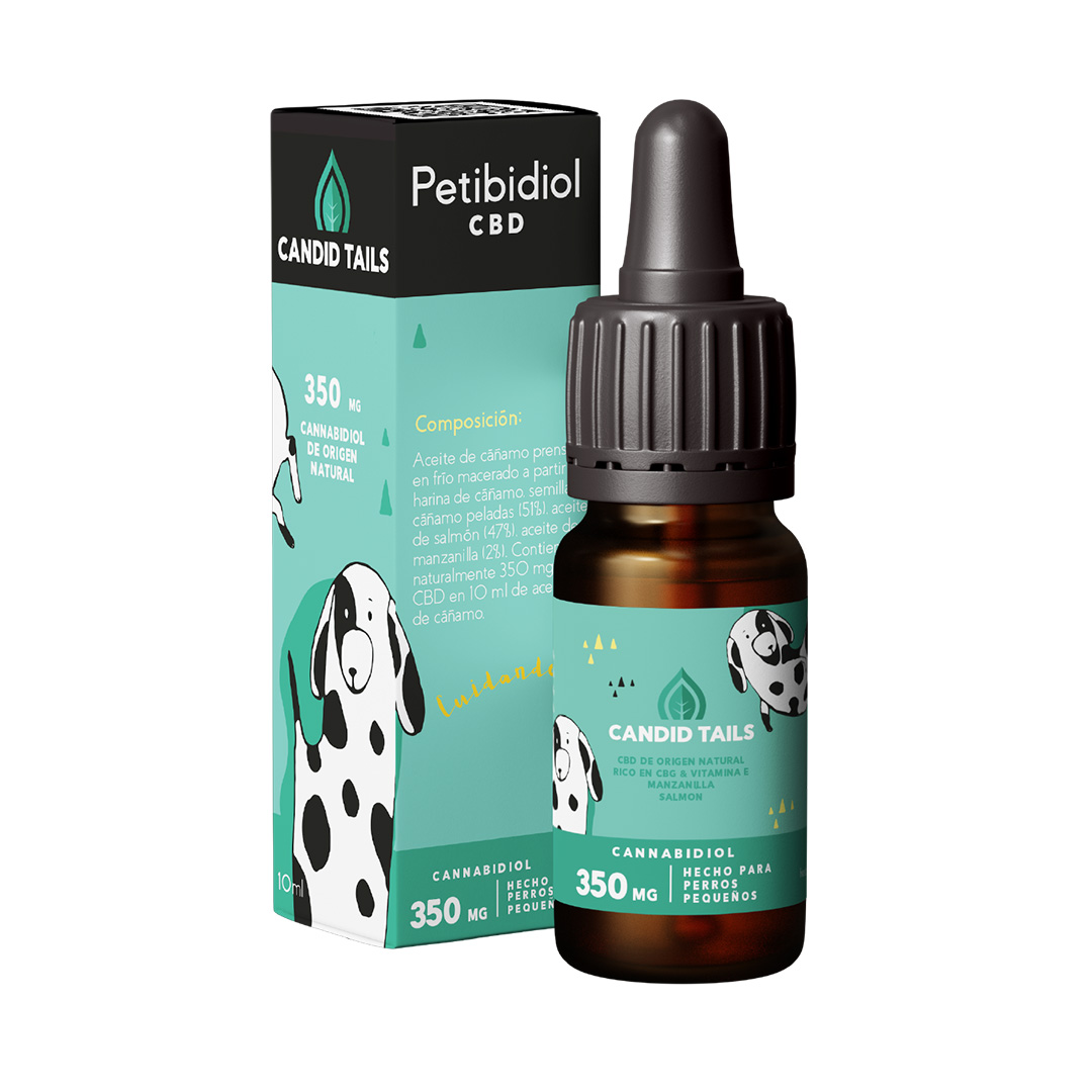 PETIBIDIOL CBD ACEITE PERROS PEQUEÑOS 350 MG 10 ML