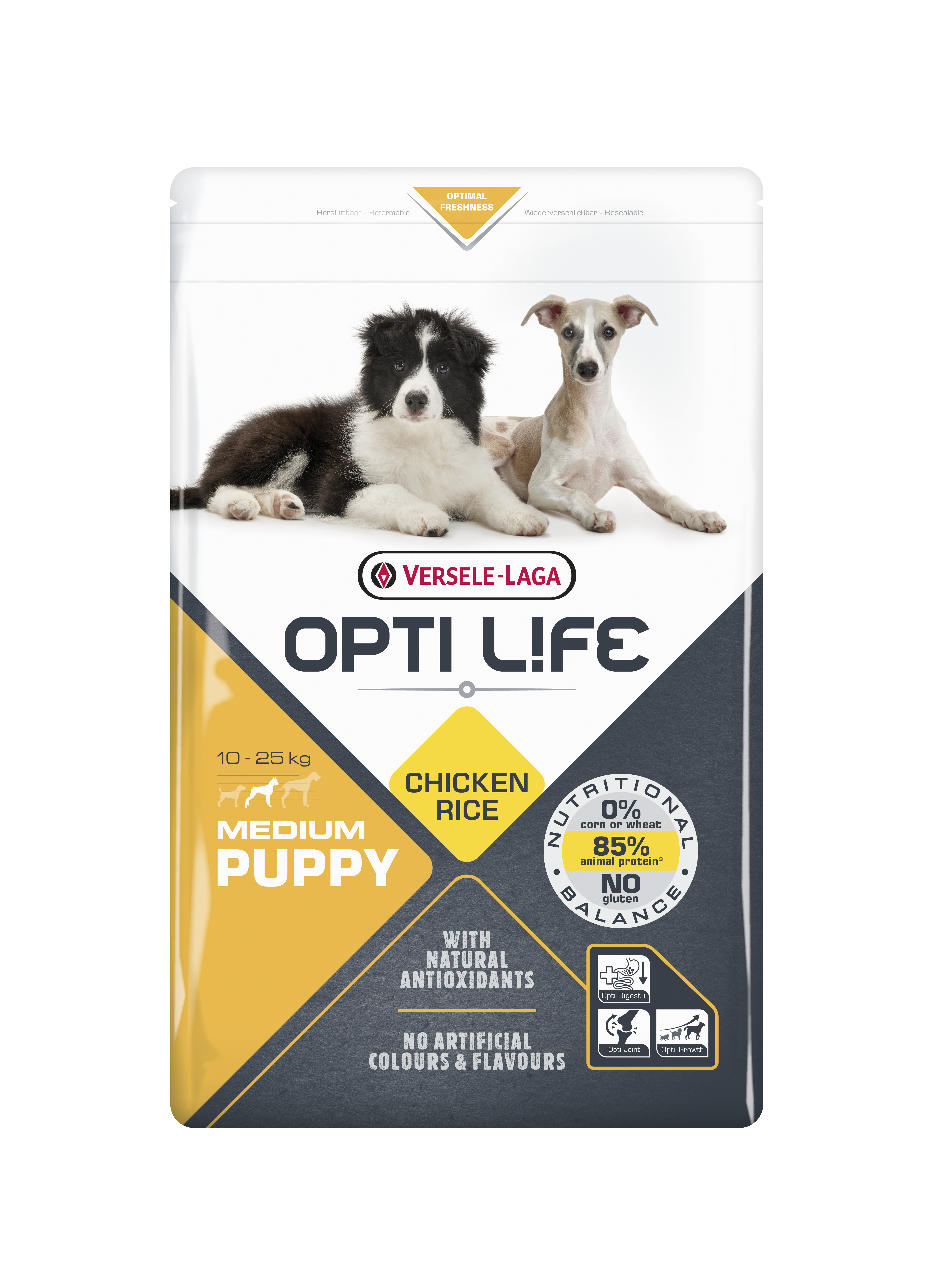 OPTI LIFE CACHORRO MEDIUM 2,5 KG