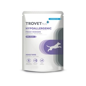 TROVET PLUS POUCH DOG HYPOALLERGENIC VENISON 300 GR