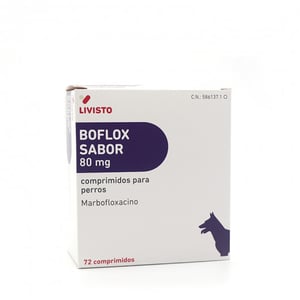 BOFLOX SABOR 80 mg 72 comprimidos