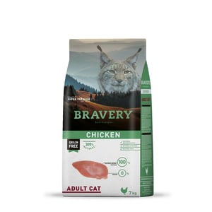 BRAVERY CHICKEN ADULT CAT 7 KGS