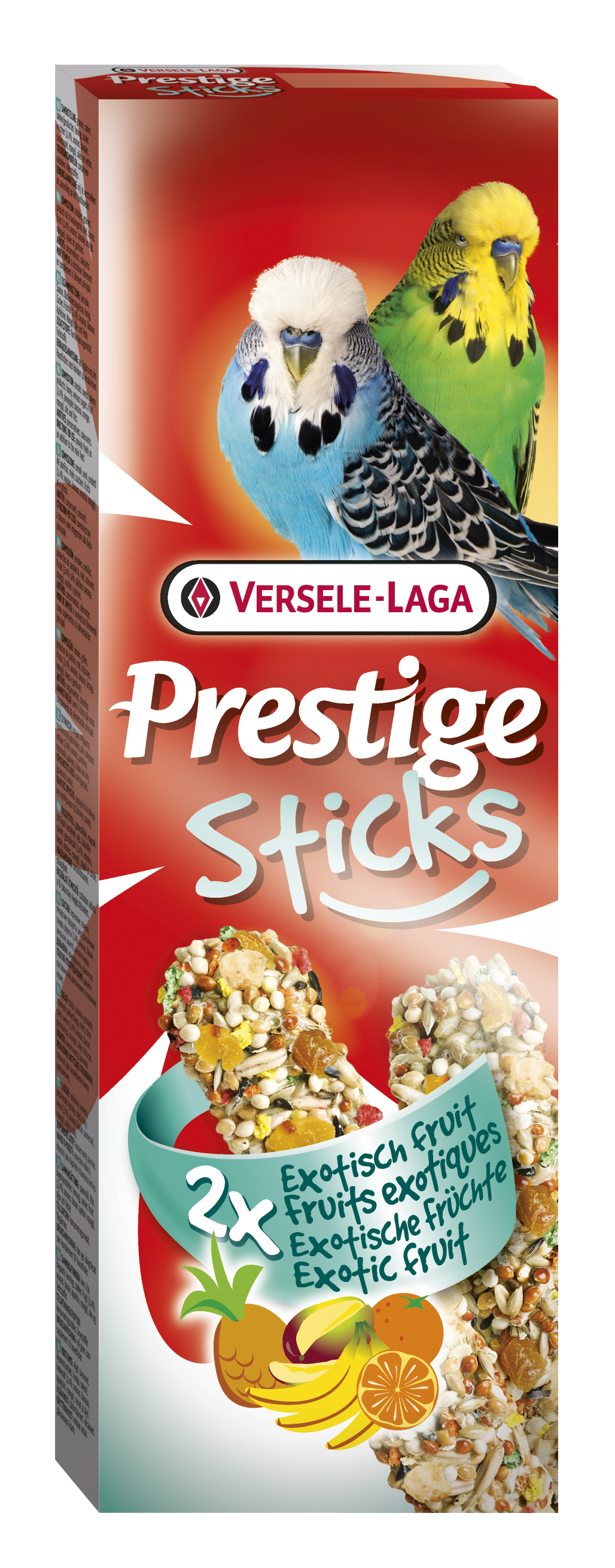 Prestige Sticks Fruta Exotica Para Periquitos  2X60 Gr